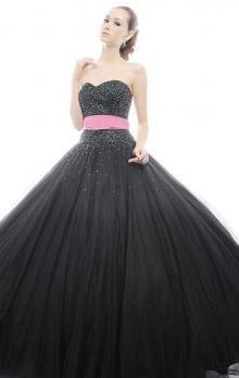 Best Long Black Evening Formal Dress for Women-marieaustralia.com
