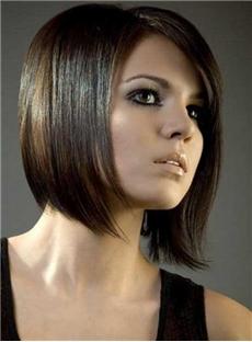 120% Straight Lace Front Cap Short Human Hair  12686247 - Women Wigs - cocowig.com