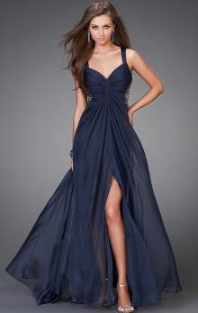 Unique Long Multicolour Evening Formal Dress, Online Blue Formal Dresses Online for Women-marieaustralia.com