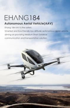 EHANG|Official Site-EHANG 184 autonomous aerial vehicle