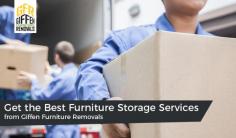 Whether you require furniture storage service for a short or a long time, Giffen Furniture Removals is the right place for you. We provide our customers with storage service in and around South East Queensland.