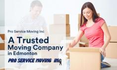 Before hiring a moving company, make sure that company has an online presence and A+ BBB accredited. If you are planning for moving your home, look no further than Pro Service Moving Inc in Edmonton. We serve our customers with 100% satisfied moving services at reasonable prices.