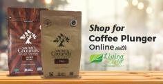Shop online for a high quality coffee for your plunger from LivingZest. Our coffee is ground for a coffee plunger and is 100% organic & proudly roasted & blended in Australia. Visit our website to order online. 
http://www.livingzest.com/beverages/coffee-plunger/