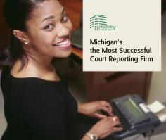 Downtown Reporting offers a high quality court reporting services with a small firm level of attention and the best customer service to the people of Michigan. Our court reporters are highly skilled and experienced, available 24/7 for our clients’ convenience.