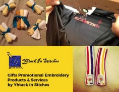 Communication of your brand values is very much important in today’s environment. The professional team at Yhtack in Stitches helps you digitize your logo in order to fulfill your company needs. We provide promotional embroidery products & services for all projects. 