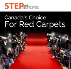 Step and Repeat is a leading commercial printer and promotional products supplier in Toronto. We are the number one choice in Canada for red carpet step and repeats. 