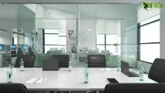 Commercial 3d interior rendering design Conference area by Yantram interior design images Melbourne, Australia.

