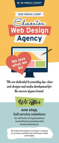 When it comes to online marketing & web design services, look no further than SOS Media Corp. We have skilled professionals, helping you to grow your brand awareness at affordable prices.