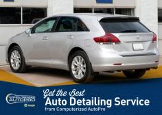 Improve the look of your vehicle with help from Computerized AutoPro’s auto detailing service. This service will help you in returning your car to showroom condition. To learn more, browse our website. 