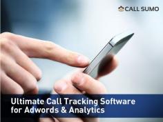 Call Sumo is the most important software that does the task of call tracking for Adwords and analytics. Business owners can integrate it with their business to listen the calls and easily mark which one of them become the conversion.
