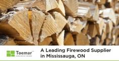 Toemar provides you with uncompromised quality product like firewood. We provide our delivery services of firewood in Mississauga, Etobicoke, Oakville, Brampton and Milton and the Greater Toronto Area. For further details, browse our website. 