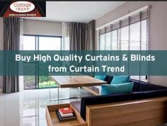 Curtain Trend has been manufacturing quality curtains and blinds in Gold Coast Australia for over 25 years. For professional advice on your project, visit our showroom.