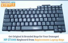 Replace the damaged keys of your HP ZT1000 keyboard by getting the original and branded keys from Replacement Laptop Keys. Here, you will be provided with a full key replacement kit as well as a video installation guide for your ease!