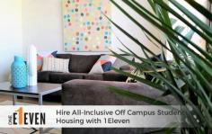 Are you on the hunt for off-campus student housing that is all inclusive? No need to look further than 1Eleven. Here, you will be provided with shared suites as well as bachelor apartments in the heart of Downtown Ottawa.