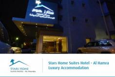 Stars Home Suites Hotel - Al Hamra is a well known hotel in Saudi Arabia. We always try to make our customer’s stay more comfortable by giving them quality services at competitive prices. To know more, browse our website.