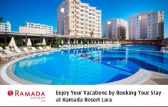 At Ramada Resort Lara, you will find three types of accommodation options like standard room, superior room and family suite. We also offer you rich open international buffet. We try our best to give our customers an unforgettable living experience by providing them with different activities.
