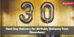 Shop for pre-inflated happy birthday balloons in the UK from BloonAway. We are best known for delivering long-lasting and triple quality checked balloons in huge boxes. Order now!
