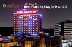 Experience the unique taste of Turkish and World Cuisine at Hotel Golden Way with modern facilities and professional cadres. Each room is decorated with minibar, a flat-screen TV and private bathroom. Browse our website to know more about the services.