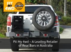 Get genuine rear bars online to suit your 4 wheel drive from Fit My 4WD. We ship throughout Australia and offer various installation options.
