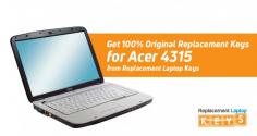 Have your Acer 4315’s keyboard keys got damaged? Visit Replacement Laptop Keys as here we provide top quality replacement keys for your desired model. We ensure both quality and suitability of our product. 
