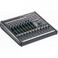 If you are looking for a compact and efficient mixer, look no further than Mackie ProFX12. It offers you 12 inputs and better portability than ever. It is the best for small events, solo gigs or birthday parties. Browse our website for more information. 