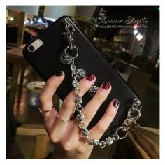 CHROME HEARTS iPhone7/8 plus ケース チェーン付き