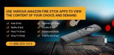 Enjoy over 4,000 channels, apps, and games including access to over 250,000 TV episodes and movies on Netflix, Amazon Video, HBO NOW, Hulu, and more. For more information and if you are facing issues with your Amazon Fire TV and Fire Stick, then you may contact directly to our Amazon Fire TV Stick Support team.