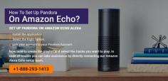 Amazon Echo is featured with many major abilities through which. Pandora is an independent personalized radio station. Now  play the music without any interruption and Experience the best music services from the most powerful Amazon Echo device  connecting to Pandora.