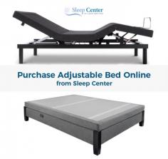 Engage with Sleep Center for quality adjustable beds in Sacramento, CA. Here, we offer a wide range of adjustable beds of i Comfort & Simmons brand at 0% interest for up to 4 years. 