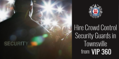 At VIP 360, we specialise in providing highly trained crowd control security guards in Townsville. We can protect you and your customers/audience by preventing restricted items entering, controlling hazards, emergency response & more.