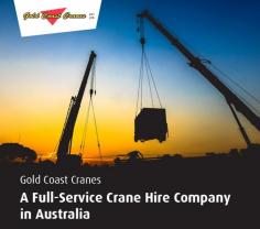 Whether you are looking for rough terrain, crawlers or a mobile crane hire, Gold Coast Cranes Pty Ltd has everything to fully satisfy your needs. Our operators are highly qualified and licensed, promising to exceed your expectations on every level when it comes to customer service. 