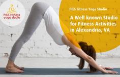 Looking for the studio to learn fitness activity in Alexandria, VA? PIES Fitness Yoga Studio is the right option for you. We are specialized in providing effective Yoga for beginners to seniors. 