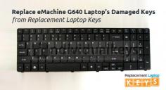 Replacement Laptop Keys is a trusted store that provides eMachine G640 laptop’s replacement keys online with 100% satisfaction guarantee. All our replacement keys come directly from keyboard manufacturers and will definitely fit within your laptop perfectly. 