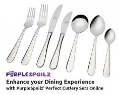 PurpleSpoilz Australia is the right place to buy best quality Cutlery Sets of the leading brands at lowest prices. We Stock over 40 ultimate designed Cutlery sets that make your online shopping experience more enjoyable.