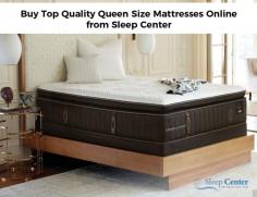 Sleep Center offers best quality queen size mattresses online 100 days’ low price Guarantee. Here, we seek to educate the people to importance of great night sleep for overall health.