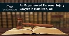 If you are looking for best personal injury lawyer in Hamilton, look no further than Derek Wilson Law. Here, our aim is to fight for you and handle the stressful details by keeping both side’s laws in mind.