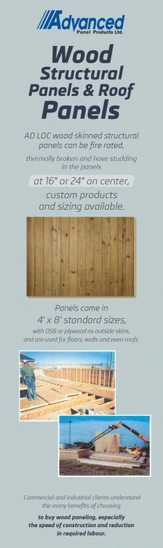 For all your wood structural panels or roof panels related needs, visit Advanced Panel Products Ltd. We are equipped to help you in finding the right panel products that best suits your requirements.