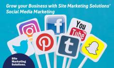 Make your business more socially engaging with Site Marketing Solutions’ social media marketing services. Social media helps in increasing website visitors thus increasing the sales and grow the revenue. 