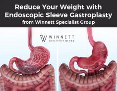 Endoscopic sleeve gastroplasty is a new weapon in weight loss arsenal for those who are practicing bariatric procedures. It decreases the stomach’s capacity to store food. If you also want to choose this procedure to lose weight, just visit Winnett Specialist Group & lose your desired weight in no time.