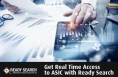 Engage with Ready Search to get real time access to ASIC. For this, we obtain current and historical data and confirm an entity exists and is operational or not. Here, we are dedicated in providing cutting edge communication solutions to corporate, entertainment & media agencies.
