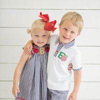 At Little Threads Inc, we have big collection of t-shirts, dress shirts, short sets and pant sets with the different design as you prefer.  https://www.littlethreadsinc.com/