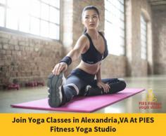 PIES Fitness Yoga Studio is one of the leading fitness studios in Alexandria, VA. Here, our aim is to demonstrate that “yoga and fitness is for everybody”. To join our Yoga classes, visit our studio today! 