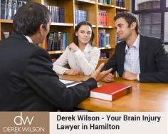 Derek Wilson is an experienced brain injury lawyer in the Hamilton area. Here, we will help you in getting the appropriate compensation you deserve. So, book your free consultation today! 