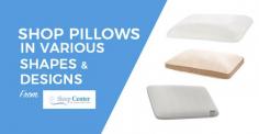 Visit Sleep Center to buy top branded pillows in Sacramento & Davis, CA. Here, we provide pillows in various shapes and designs to our clients. Shop today and get free delivery! https://sleepcenter.net/accessories-bedding/pillows