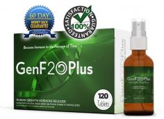 GenF20 Plus is very effective HGH releaser that provides you multiple benefits like increase your muscle mass, helps in weight loss, increase energy level. It contains with genuine amino acids, nutrients and peptides with no side effects and no painful blood monitoring. 