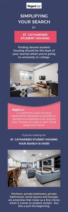 When it comes to finding quality student housing near Niagara College in St. Catharines, Regent Student Living is the preferred choice. Here, we provide our residents with the support that is needed to lead busy academic and social lives.