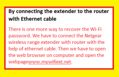 After finishing with creating the account with netgear, we would be on a screen which shows us all the Wi-Fi networks available to us. From that list we have to select that Wi-Fi network which we want to extend that means, we have to select our home Wi-Fi network. After selecting that, we have to choose a name for the Wi-Fi network that will be extended by the Netgear wireless range extender. We could choose any network name for our Netgear wireless range extender.

http://www.mywifiext-net.com/