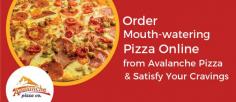 Order pizza online in Whistler from Avalanche Pizza and get it delivered to your doorstep. Choose from our delicious menu, all delivered hot & fresh to your door.