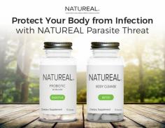 With NATUREAL Parasite Threat, you can keep your body safe from various diseases and infections. It is the combination of two supplements: NATUREAL body cleanse and NATUREAL probiotic which helps fight gas and bloating. It is one of the purest and effective ways to maintain and balance your body’s digestive process.