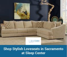 Garnish your living space with awesome Loveseats, provided by the largest furniture store in Sacramento, CA. We stock a wide variety of stylish loveseats which not only provide you comforts, but also setting up a truly inviting living room atmosphere.